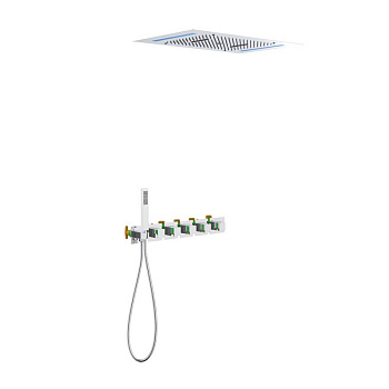 Душевая система Timo Petruma SX-5229/00SM скрытого монтажа, термостат, хром Душевая система Timo Petruma SX-5229/00SM скрытого монтажа, термостат, хром