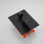Душевая система встраиваемая Rose R2835H, черный Душевая система встраиваемая Rose R2835H, черный