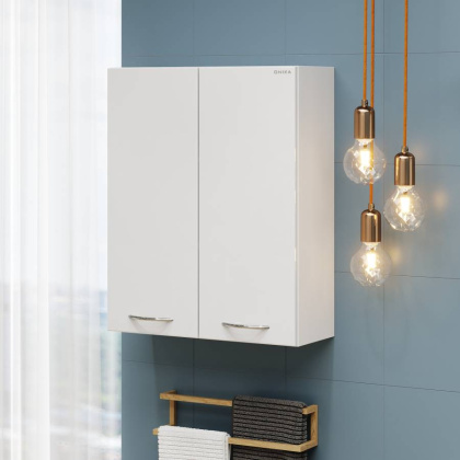 Шкаф Onika Кредо 50 подвесной, белый Шкаф Onika Кредо 50 подвесной, белый