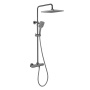 Душевая стойка Next VSFS-1N0TGM термостатическая, вороненная сталь Душевая стойка Next VSFS-1N0TGM термостатическая, вороненная сталь