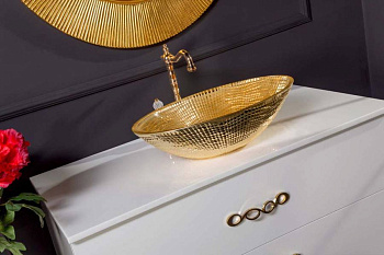 Столешница Solid Glass белая прямая 101*52см