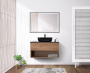 Тумба c раковиной подвесная с одним ящиком и одной открытой полкой BelBagno KRAFT 80 Rovere Galifax Bianco, раковина белая Тумба c раковиной подвесная с одним ящиком и одной открытой полкой BelBagno KRAFT 80 Rovere Galifax Bianco, раковина белая