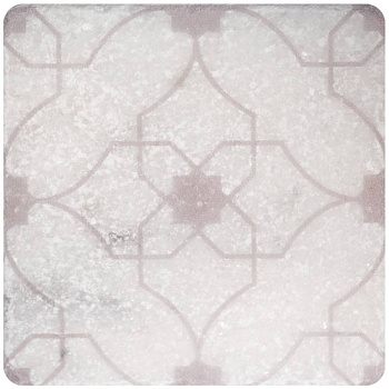 Натуральный мрамор, WHITE MOTIF №7 10x10, Marble Натуральный мрамор, WHITE MOTIF №7 10x10, Marble