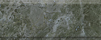 Бордюр Серенада зелёный глянцевый обрезной 30x12x1,3 Бордюр Серенада зелёный глянцевый обрезной 30x12x1,3