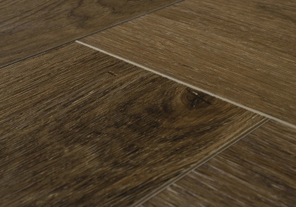 SPC ламинат Alpine Floor Light Parquet ЕСО 13-7 Дуб Насыщенный (4мм/43/1,95м2) (600мм*125мм), м2