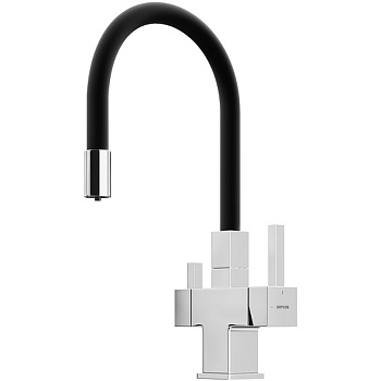 Смеситель для кухни SANCOS Arno с возможностью подключения фильтра для воды, цвет хром, арт. SC4005CH