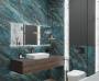 Beam Turquoise Керамогранит бирюзовый 60х120 лаппатированный шайн