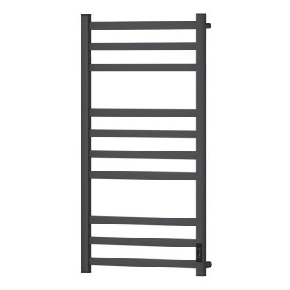 Полотенцесушитель электрический Point Меркурий PN83850GR П10 500x1000, диммер справа, графит премиум Полотенцесушитель электрический Point Меркурий PN83850GR П10 500x1000, диммер справа, графит премиум