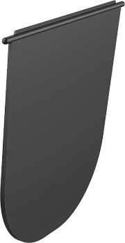 Заслонка - черная