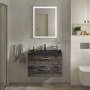 Тумба с раковиной подвесная  BelBagno AURORA 80 Bianco Lucido, раковина белая Тумба с раковиной подвесная  BelBagno AURORA 80 Bianco Lucido, раковина белая