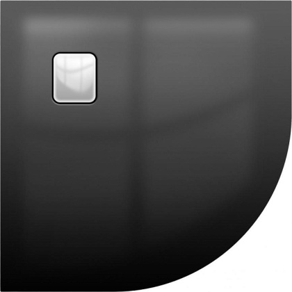 Акриловый душевой поддон Riho Basel 451 90x90 черный глянец, накладка хром DC981600000000S Акриловый душевой поддон Riho Basel 451 90x90 черный глянец, накладка хром DC981600000000S