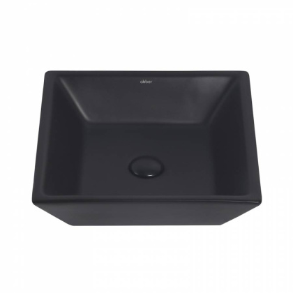Раковина накладная ABBER Rechteck AC2214MB черная матовая