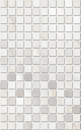 Декор MM6359 Гран Пале белый мозаичный 25*40 (уп/8шт), шт