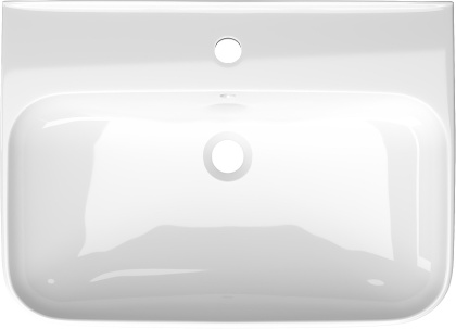 Умывальник мебельный керам. LAPARET Accord 60см белый с1 Умывальник мебельный керам. LAPARET Accord 60см белый с1