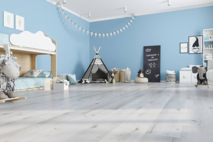 Кварцевый ламинат Fargo Comfort XXL Дуб Снежный, DL1601