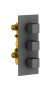 Душевая система Timo Tetra-Thermo SX-0179/03SM скрытого монтажа с термостатом, черная матовая Душевая система Timo Tetra-Thermo SX-0179/03SM скрытого монтажа с термостатом, черная матовая