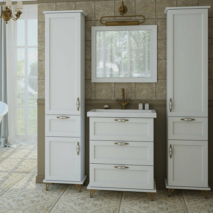 Пенал напольный Bali Classic правосторонний (ШхВхГ) 428х2000х350 Пенал напольный Bali Classic правосторонний (ШхВхГ) 428х2000х350