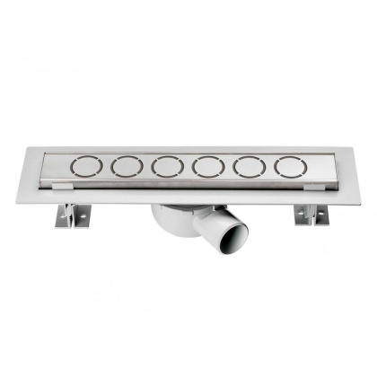 Душевой лоток SAY OPTIMA 601.60.P.NSN, 60 см, хром