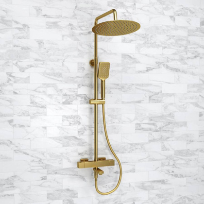 A199.262.201.BG Thermo Душевой комплект с термостатическим смесителем A199.262.201.BG Thermo Душевой комплект с термостатическим смесителем