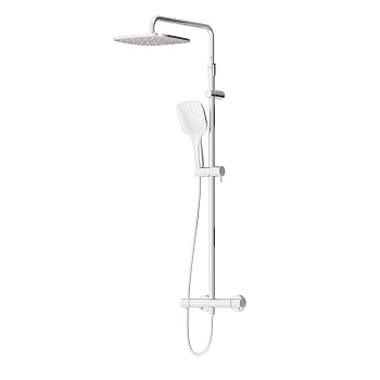 DX218092000 Option, душевая система с ТМС Для душа: верхний душ 230*230мм, ручной душ 120мм, 3 режим DX218092000 Option, душевая система с ТМС Для душа: верхний душ 230*230мм, ручной душ 120мм, 3 режим