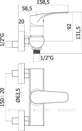 Смеситель для душа Paffoni Lime LM168CR