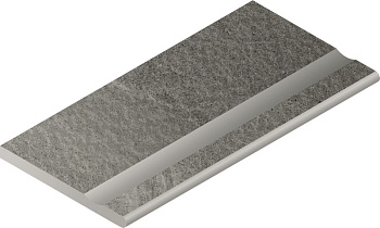 Карбон Борт.30X60 С Выемкой Закруглённый