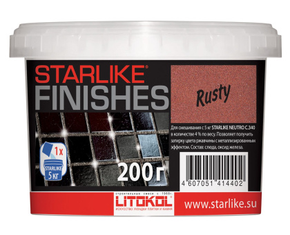 Декоративная добавка RUSTY 0,2 Декоративная добавка RUSTY 0,2
