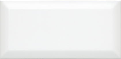 Плитка настенная 19040 Бланше белый грань 9,9*20*9.2 (40шт/0,8м2), м2