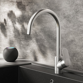 Смеситель Для кухни с каналом для питьевой воды, сатин F8007711 Like