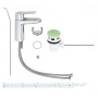 Смеситель для раковины Grohe BauEdge 23328000 хром