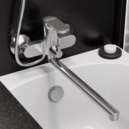 789500000 Origin Evo 2, Смеситель Для ванны/душа с универсальным изливом 350 мм, ручным душем