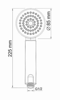 A034 Лейка 1-функциональная Wasserkraft A034 Лейка 1-функциональная Wasserkraft