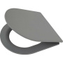 COLORATO Сиденье дюропласт, soft close, металлическое крепление, серое матовое, BB062SC-GR COLORATO Сиденье дюропласт, soft close, металлическое крепление, серое матовое, BB062SC-GR