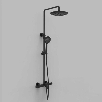 Душевая стойка Desire VSFS-1D1TMB термостатическая, черный Душевая стойка Desire VSFS-1D1TMB термостатическая, черный