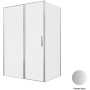 Душевой уголок Allen Brau Priority 140x100 3.31035.BA + 3.31047.BA серебро браш Душевой уголок Allen Brau Priority 140x100 3.31035.BA + 3.31047.BA серебро браш