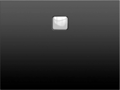 Акриловый душевой поддон Riho Basel 414 100x90 черный матовый, накладка хром DC241700000000S Акриловый душевой поддон Riho Basel 414 100x90 черный матовый, накладка хром DC241700000000S