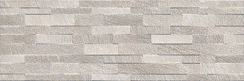 Плитка настенная 13056R Гренель серый структура обрезной 30*89,5*12,5(4шт/1,074м2), м2