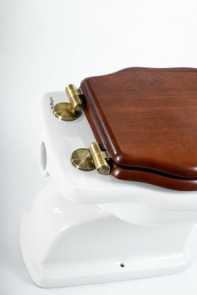 Крышка-сиденье BelBagno BOHEME BB115SCW-ORO