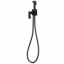 Смеситель ABBER Wasserfall AF8625B с гигиеническим душем, черный матовый Смеситель ABBER Wasserfall AF8625B с гигиеническим душем, черный матовый