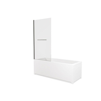 3.31024.BA PRIORITY, Шторка на борт 800мм (H=1500мм) стекло Optiwhite, Easyclean, браш.алюм (274702), шт 3.31024.BA PRIORITY, Шторка на борт 800мм (H=1500мм) стекло Optiwhite, Easyclean, браш.алюм (274702), шт