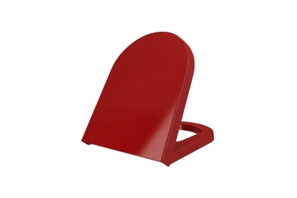 Сиденье с крышкой Taormina/JetFlush/Parma, полиэстер, плав.опускание, красный A0373-019, шт Сиденье с крышкой Taormina/JetFlush/Parma, полиэстер, плав.опускание, красный A0373-019, шт