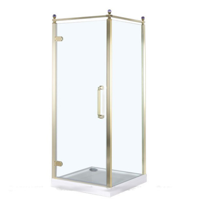 Душевой уголок Aquanet Beta Cube Classic NBB1221 90x90 L, прозрачное стекло