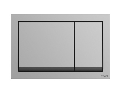 Клавиша смыва Cersanit Enter P-BU-ENT_Cm пластик хром матовый