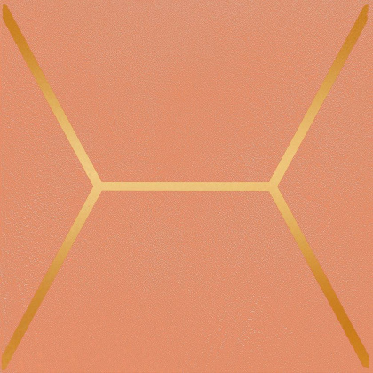 Декор OP\D181\17066 Витраж оранжевый 15*15*6.9 (уп\38шт), шт