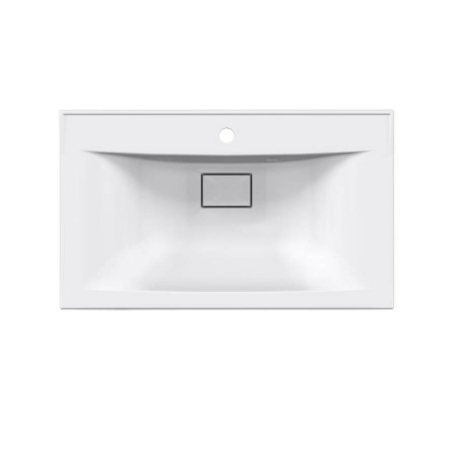 Раковина VCB-3M750W из искусственного камня, цвет белый Раковина VCB-3M750W из искусственного камня, цвет белый