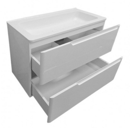 Комплект мебели Kare Luxe 800х450 подвесной 2 ящика (ШхГхВ) 798х446х607 Комплект мебели Kare Luxe 800х450 подвесной 2 ящика (ШхГхВ) 798х446х607