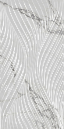 Коррер белый глянцевый структура обрезной 30x60x1