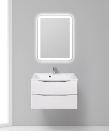 Раковина из литьевого мрамора BelBagno BB750/450-LV-MR-PR Раковина из литьевого мрамора BelBagno BB750/450-LV-MR-PR