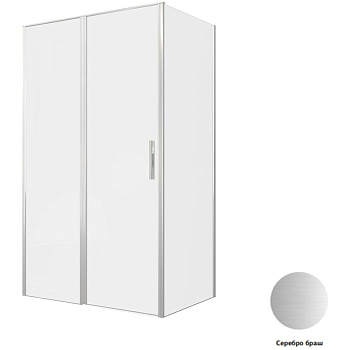 Душевой уголок Allen Brau Priority 120x80 3.31032.BA + 3.31041.BA серебро браш