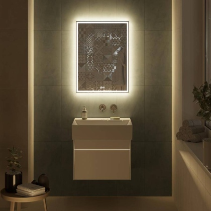 Тумба LOGICA подвесная 2 ящика 60 см, белоснежный Тумба LOGICA подвесная 2 ящика 60 см, белоснежный